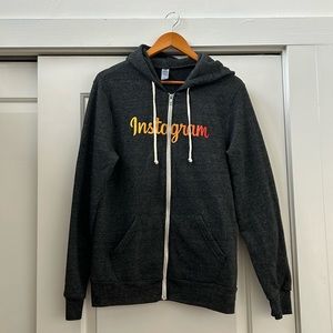 Instagram Zip Hoodie - Size M